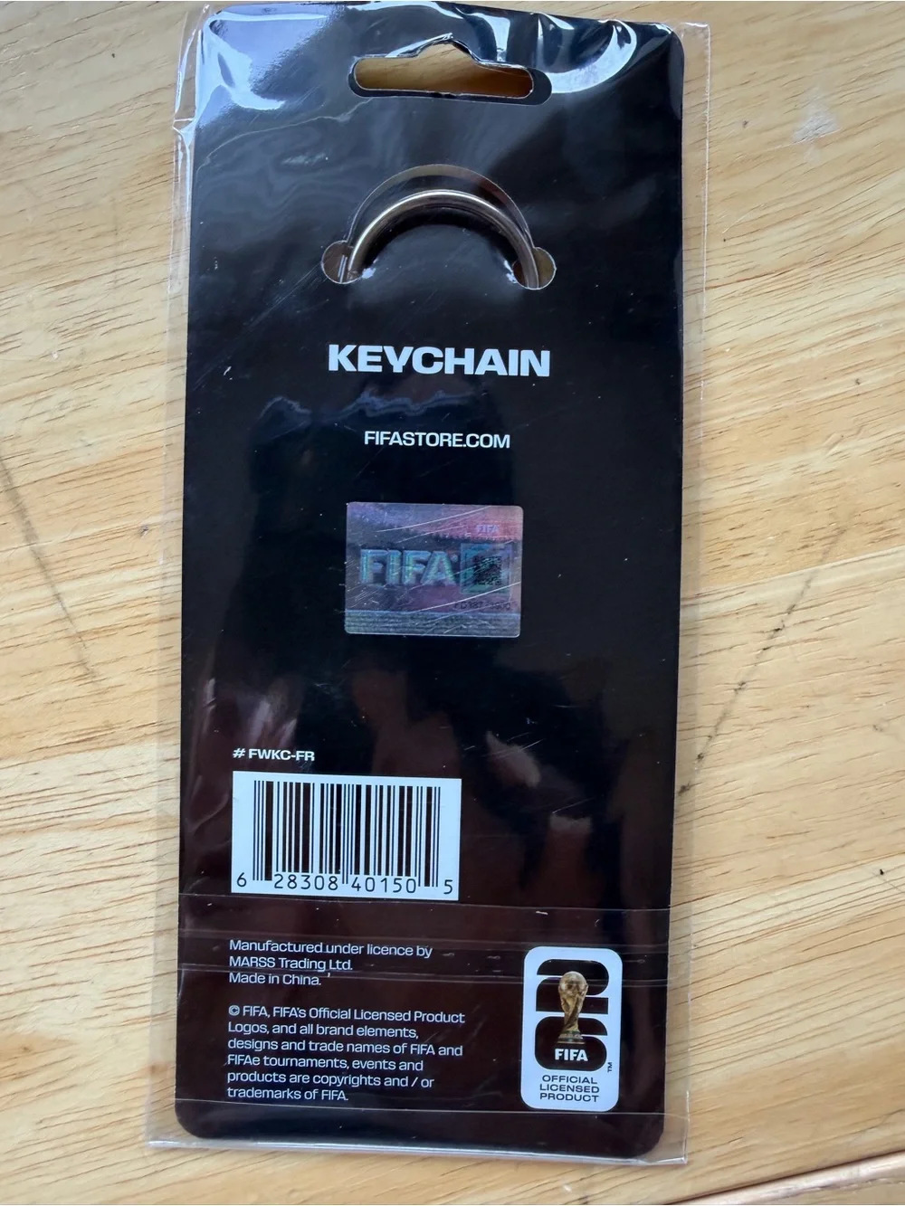 🇫🇷⚽ FIFA World Cup 2026™ France Jersey Keychain – Official ⚽🇫🇷